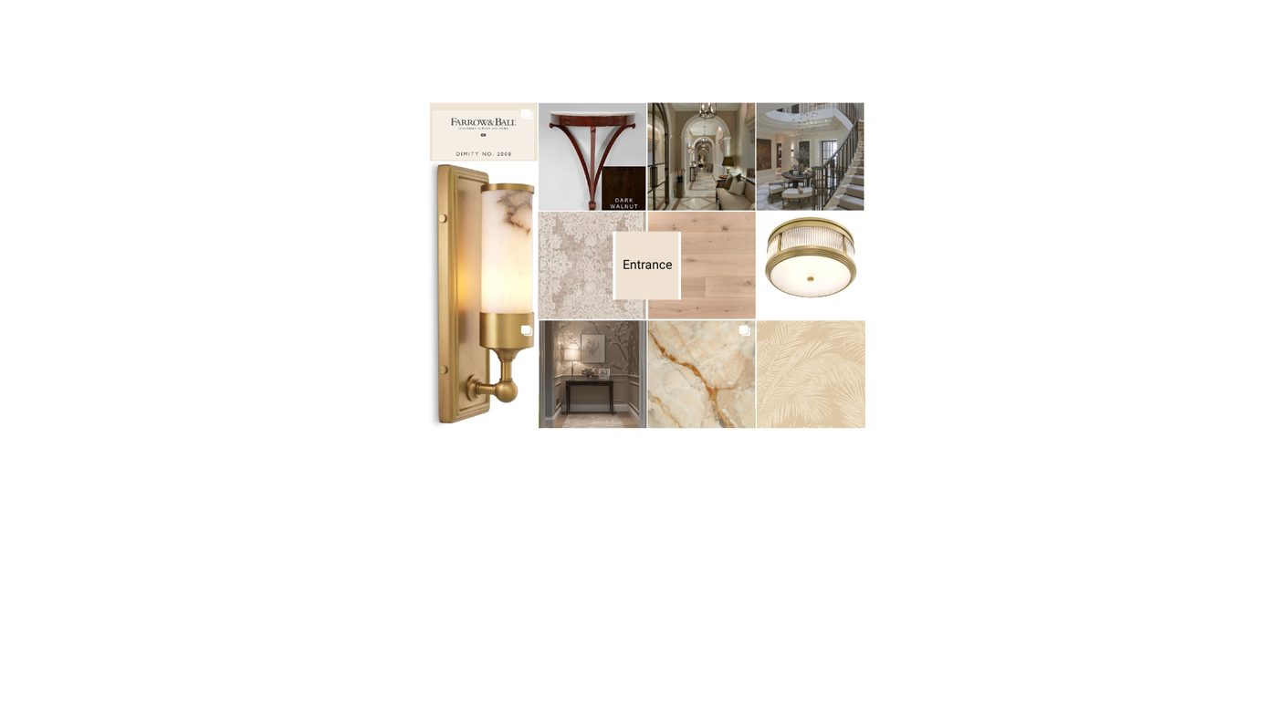 Entrance Hall Moodboard